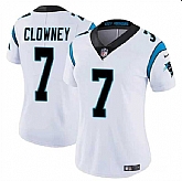 Women's Carolina Panthers #7 Jadeveon Clowney White Stitched Jersey Dzhi,baseball caps,new era cap wholesale,wholesale hats